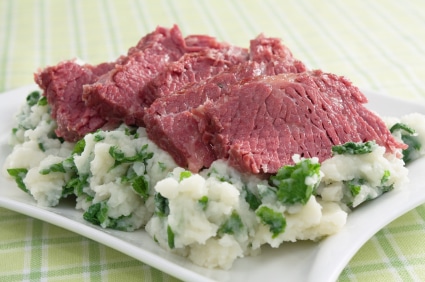 Colcannon Mashed Potatoes Recipe on http://www.theculinarylife.com
