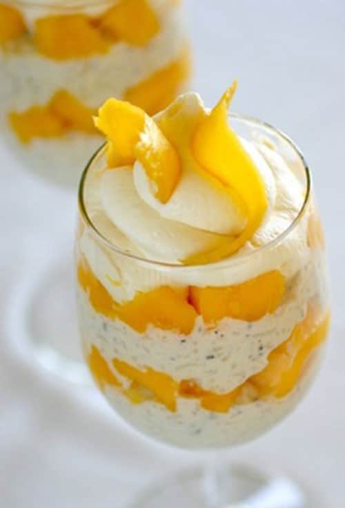 Rice Pudding and Mango Parfait Recipe