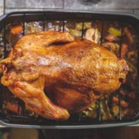 Roast Chicken - Roasting Pan