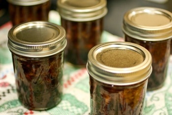 Peach Elderberry Jam on http://www.theculinarylife.com