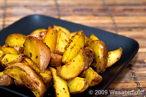 The Asian Barbecue Book, and Curried Potato Wedges on https://www.fearlessfresh.com