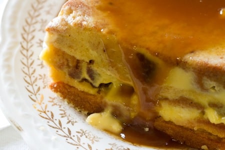 Gluten Free Orange Almond Bread Pudding on http://www.theculinarylife.com
