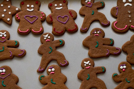 Gluten Free Gingerbread Men Recipe on http://www.theculinarylife.com