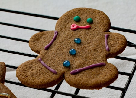 Gluten Free Gingerbread Men Recipe on http://www.theculinarylife.com