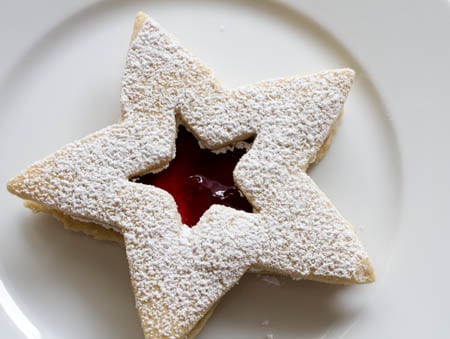 Gluten-free linzer cookies