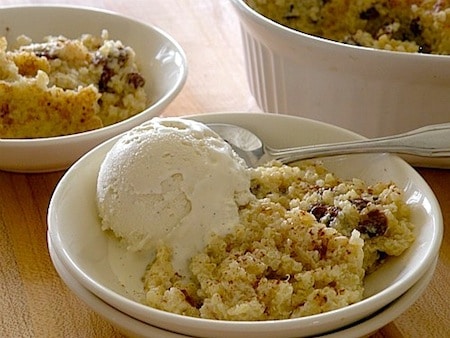 Baked Quinoa Pudding with Raisins on http://www.theculinarylife.com