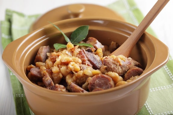 Chicken and Sausage Cassoulet on http://www.theculinarylife.com