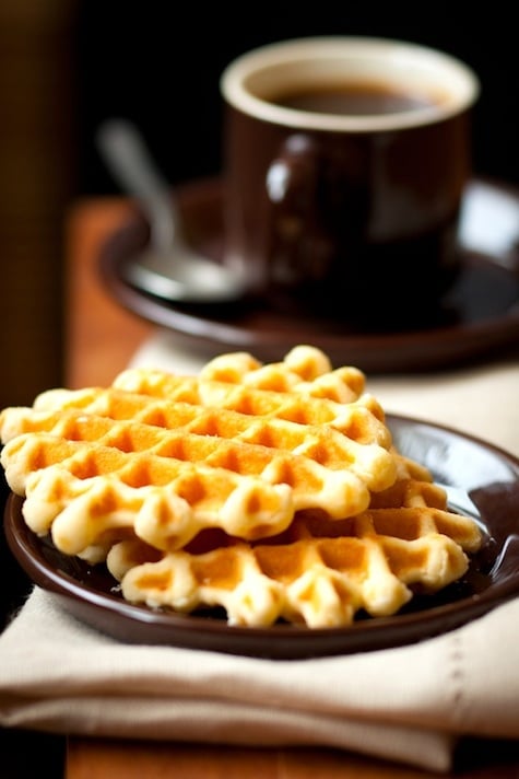 Spiced Sweet Potato Waffles Recipe