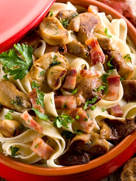 Braised Pork Pasta Recipe: Tagliatelle with Pork Shoulder