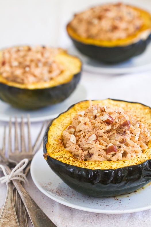 Winter Vegetables - Acorn Squash Recipe