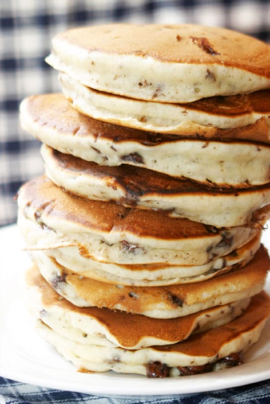 Blueberry Pecan Pancakes on http://www.theculinarylife.com