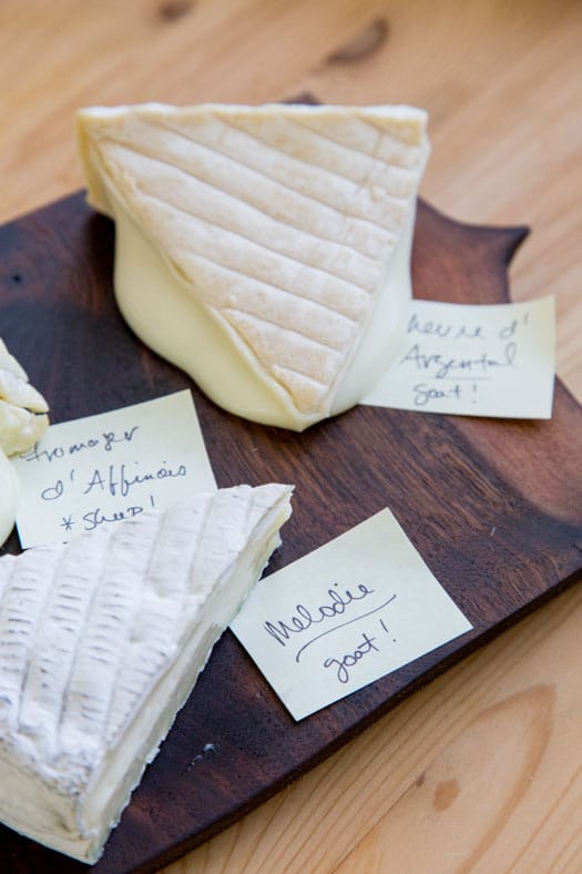 Two Goats + Two Sheep = One Fabulous New Years Cheese Plate on http://www.theculinarylife.com