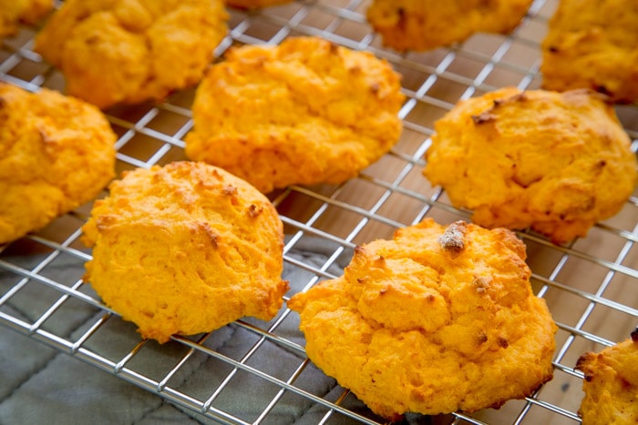 Sweet Potatoes Biscuit Recipe on http://www.theculinarylife.com