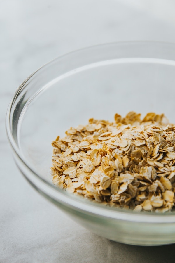 Oats in a bowl