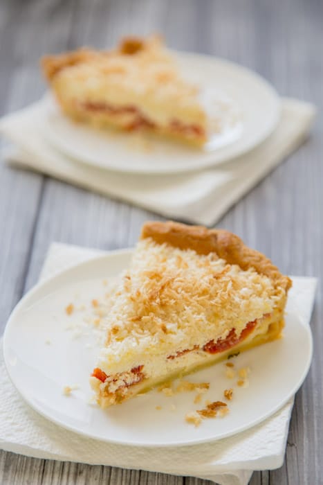Buttermilk Tomato Pie on http://www.theculinarylife.com