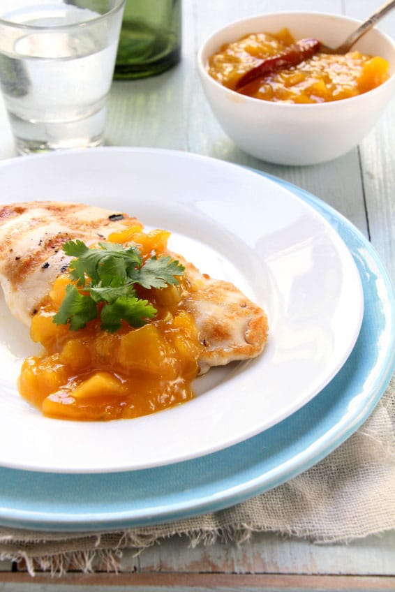 15 Minute Orange Thyme Honey Chicken on http://www.theculinarylife.com