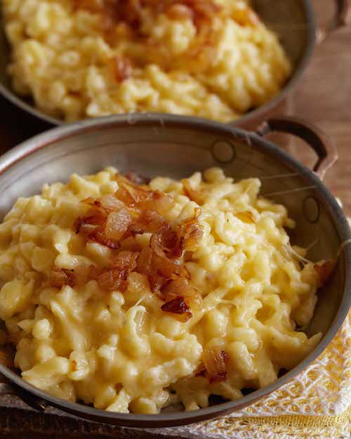 Kasespatzle Recipe - Traditional German Macaroni and Cheese 