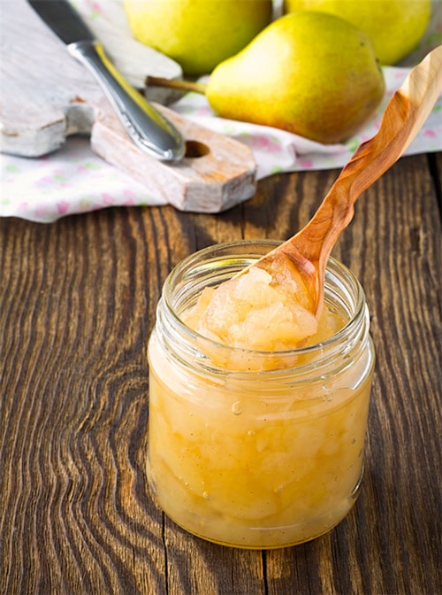 Vanilla Pear Refined Sugar-Free Jam - Fearless Fresh