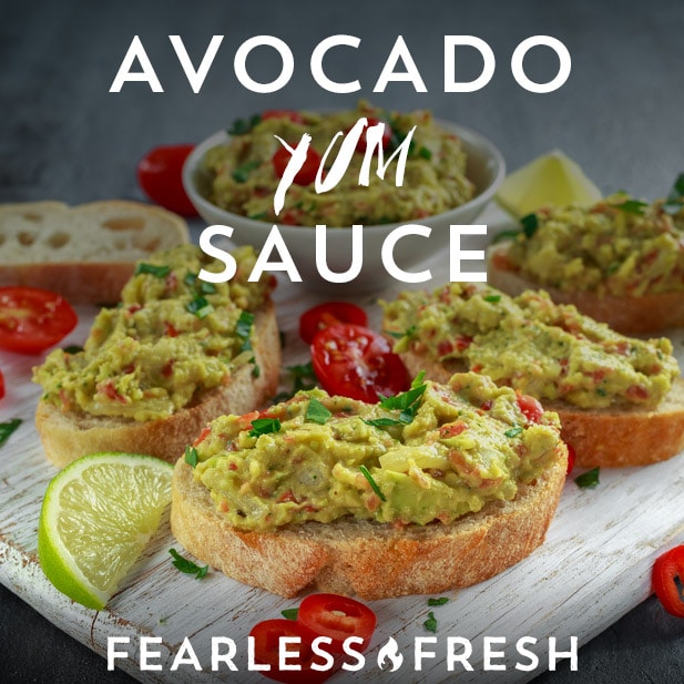 Avocado Sauce Recipe Fearless Fresh