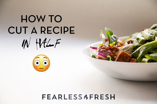 Cutting recipes in half : r/coolguides