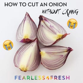 How to Cut Onions Without Crying